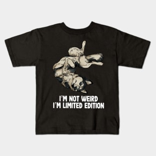 I'm not weird Siberian Husky Kids T-Shirt